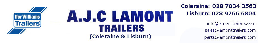 lamont trailers coleraine | ifor williams trailers northern ireland